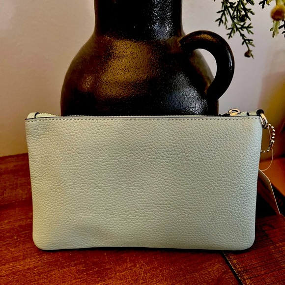 Coach Leather Wristlet - Picture 2 of 5